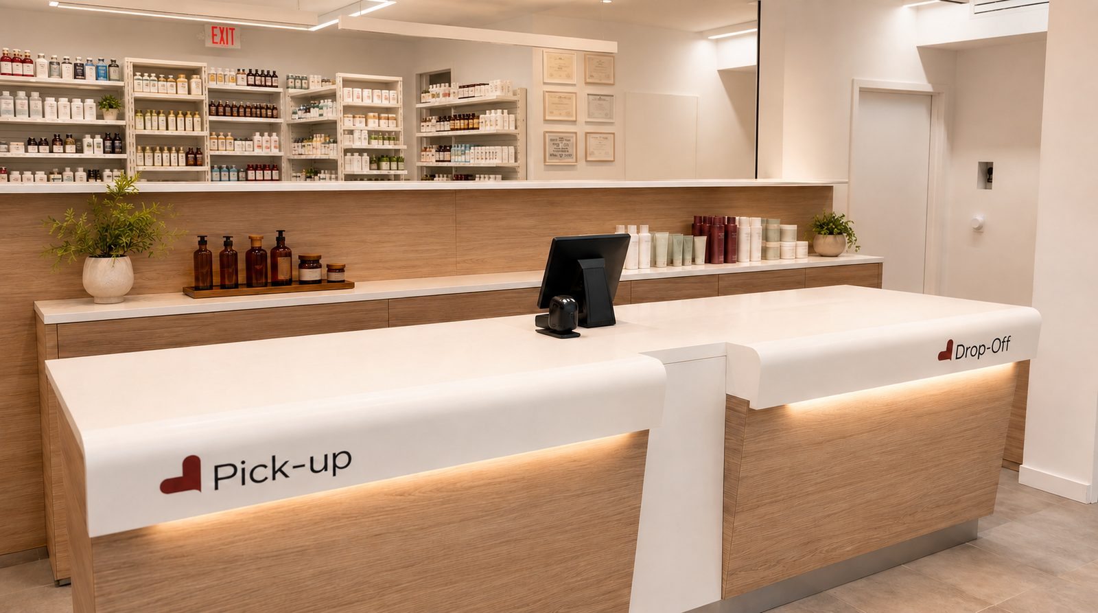 PEP starter packs at Tribeca Pharmacy